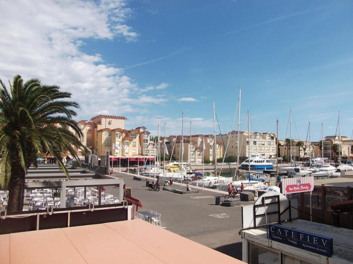 Studio Sur Le Port, Climatisation, Wifi, Piscine, Lave-Linge Gruissan Buitenkant foto