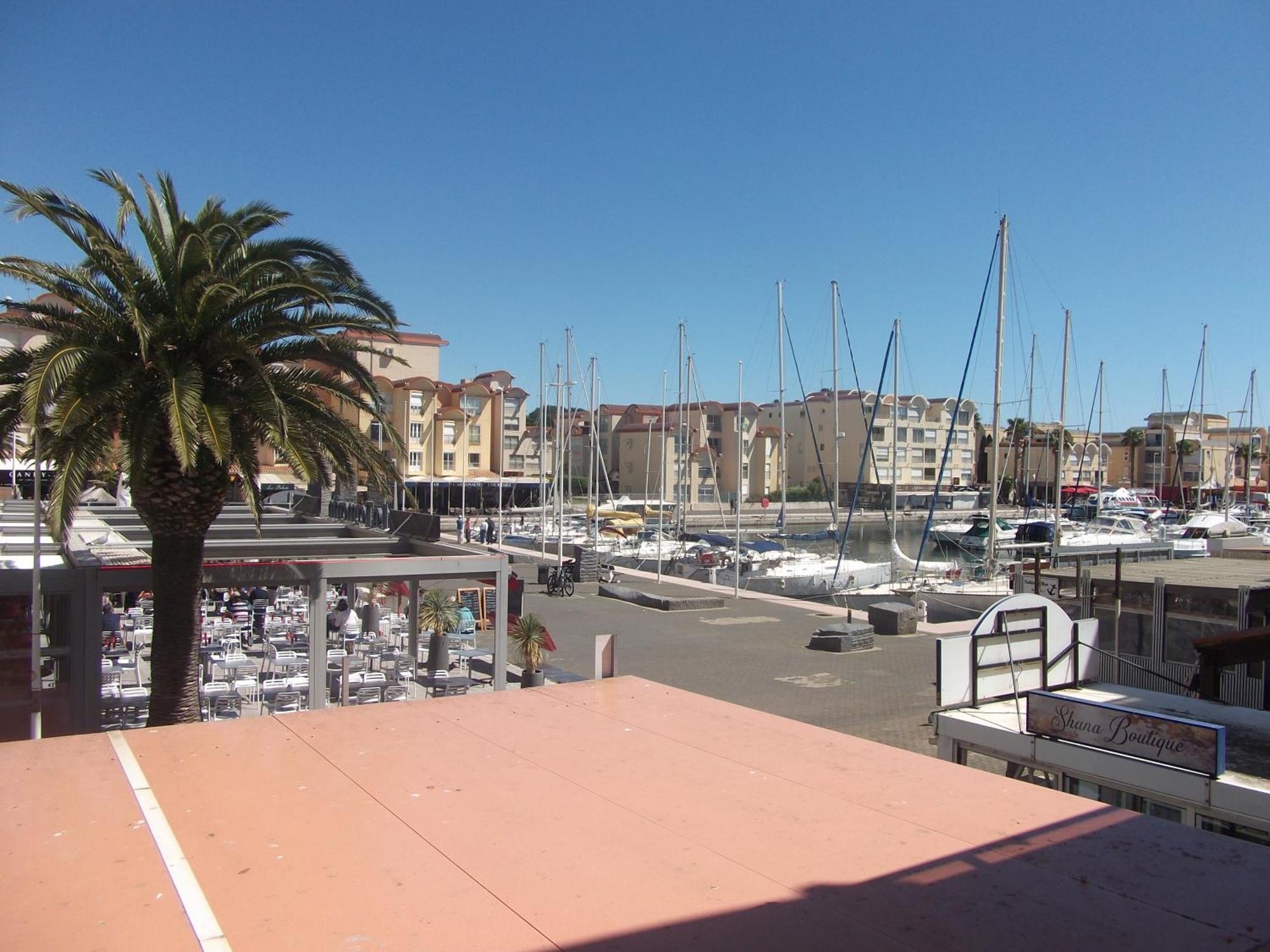 Studio Sur Le Port, Climatisation, Wifi, Piscine, Lave-Linge Gruissan Buitenkant foto