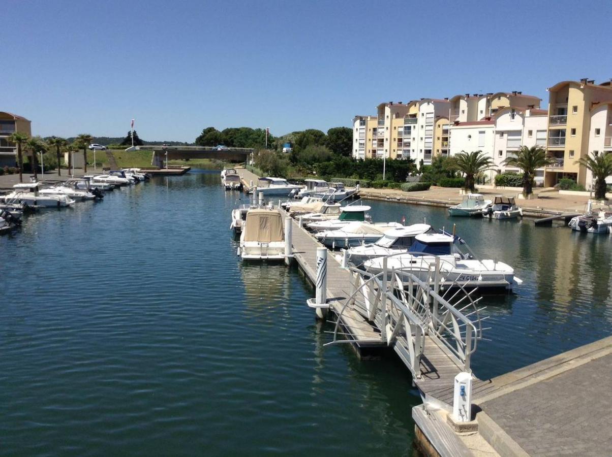 Studio Sur Le Port, Climatisation, Wifi, Piscine, Lave-Linge Gruissan Buitenkant foto
